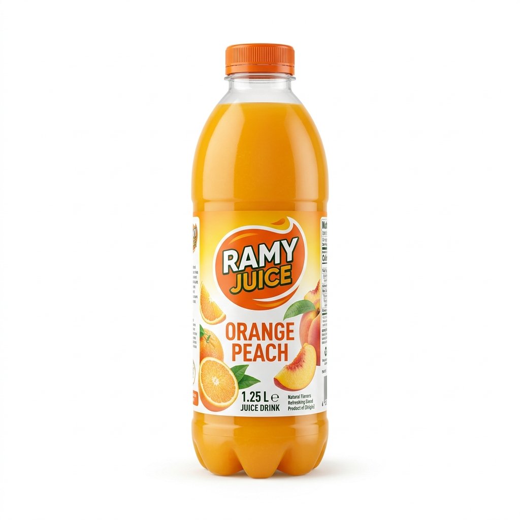 RAMY JUICE 1.25 L ORANGE PEACH